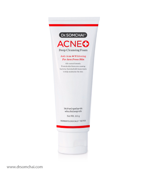 Acne Deep Cleansing Foam  Plus Whitening | ดร.สมชาย