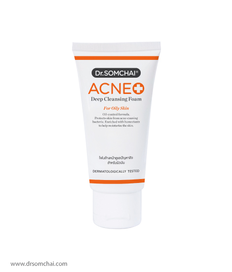 ACNE Deep Cleansing Foam for Oily Skin | ดร.สมชาย