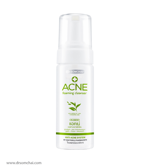 ACNE Foaming Cleanser with Green Tea | Dr.Somchai