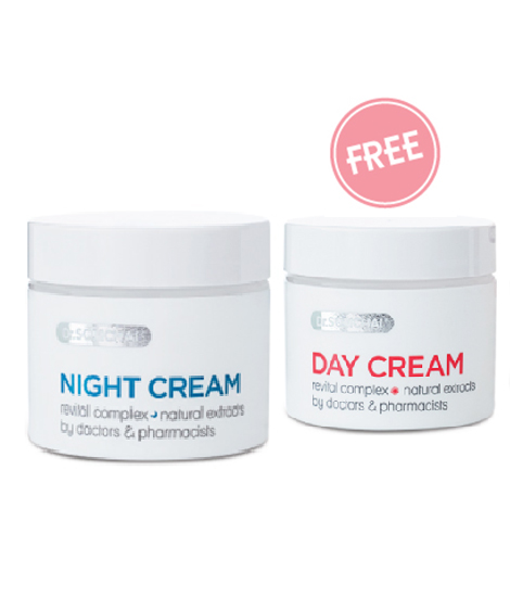 Double pack Night Cream (Free Day Cream) | Dr.Somchai