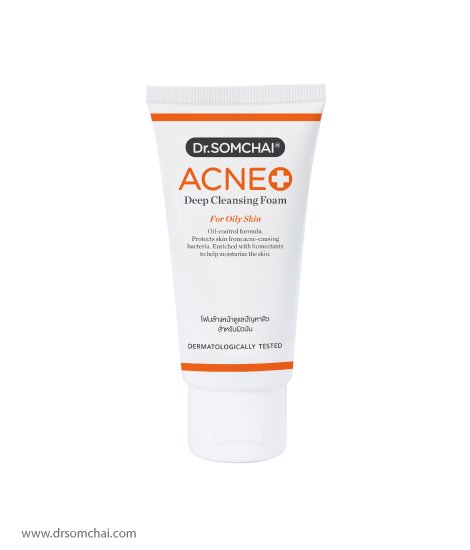 ACNE Deep Cleansing Foam for Oily Skin | ดร.สมชาย